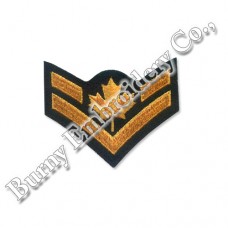 Machine Embroidered Blazer Fabric Chevrons